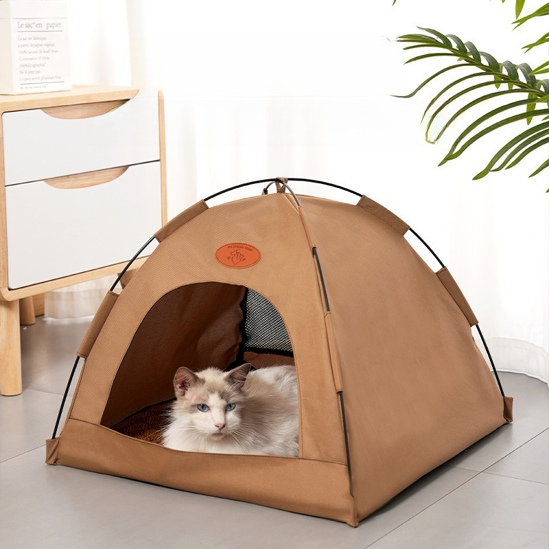 Foldable Cat Tent 4 Season Pet - Outdoor Camping Dog Bed review and price