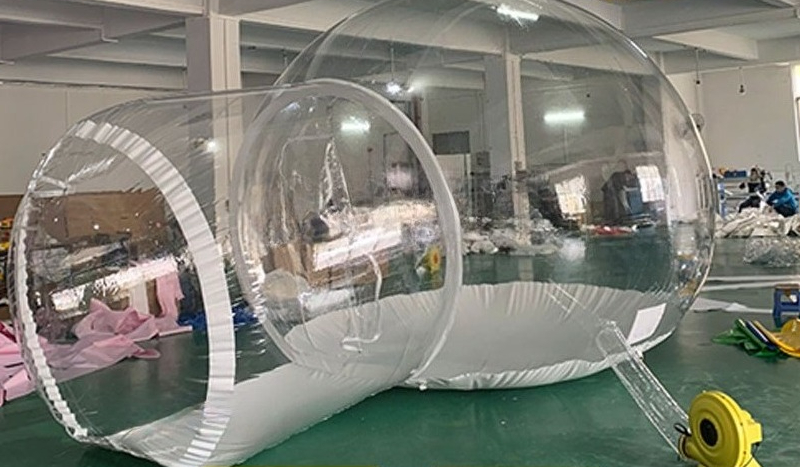 Inflatable bubble house waterp - Outdoor Camping Exhibition review and price