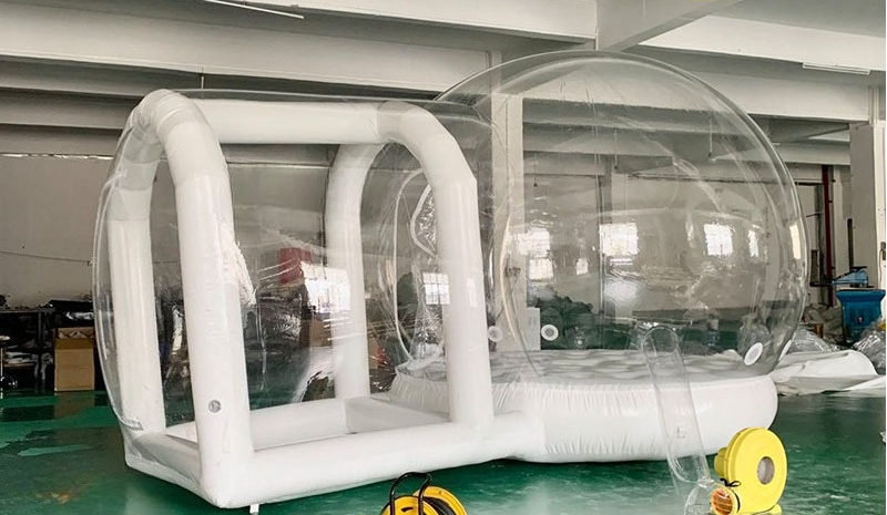 Inflatable bubble house waterp - Outdoor Camping Exhibition review and price